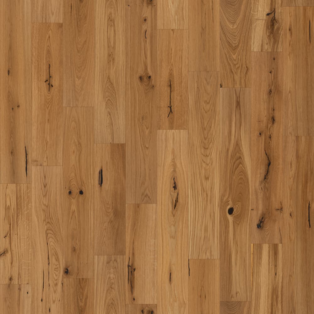 Техномассив от 400 до 1500х150х14/4,4 Дуб Натур Прозрачное масло