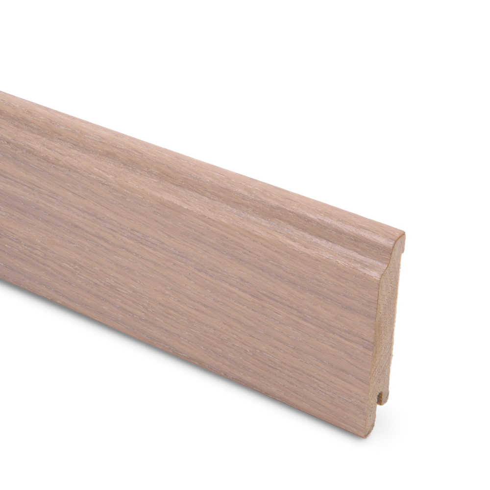 Плинтус шпонированный Lab Arte Oak Arktik 80х15х2500