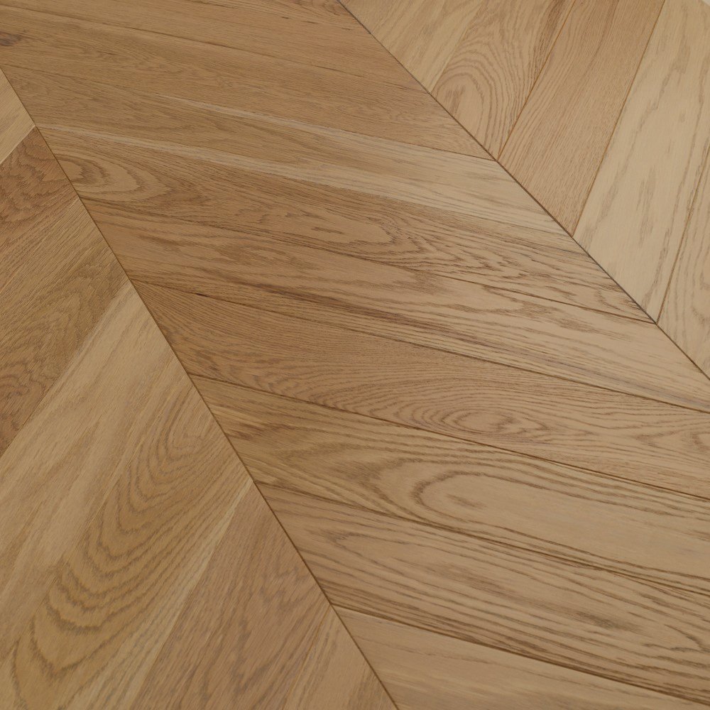 Паркет Елка Французская Lab Arte Chevron Дуб Рустик Бург лак 600/450х150х14/3/45°
