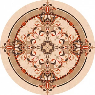 Розетка художественная Lab Arte Р 78 1200 в интерьере