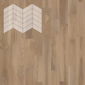 Паркет Елка Французская Lab Arte Chevron Дуб Рустик Лаунж лак 400/328х125х14/3/60° в интерьере