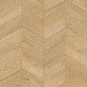 Паркет Елка Французская Lab Arte Chevron Дуб Селект Concrete лак 400/313х150х14/3/60° в интерьере
