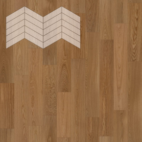 Паркет Елка Французская Lab Arte Chevron Дуб Селект Гридж лак 400/348х90х14/3/60° в интерьере