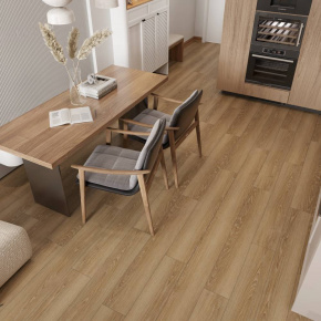 Ламинат ПВХ Alpine Floor Дуб Сантана LVT ЕСО 3-38*** в интерьере