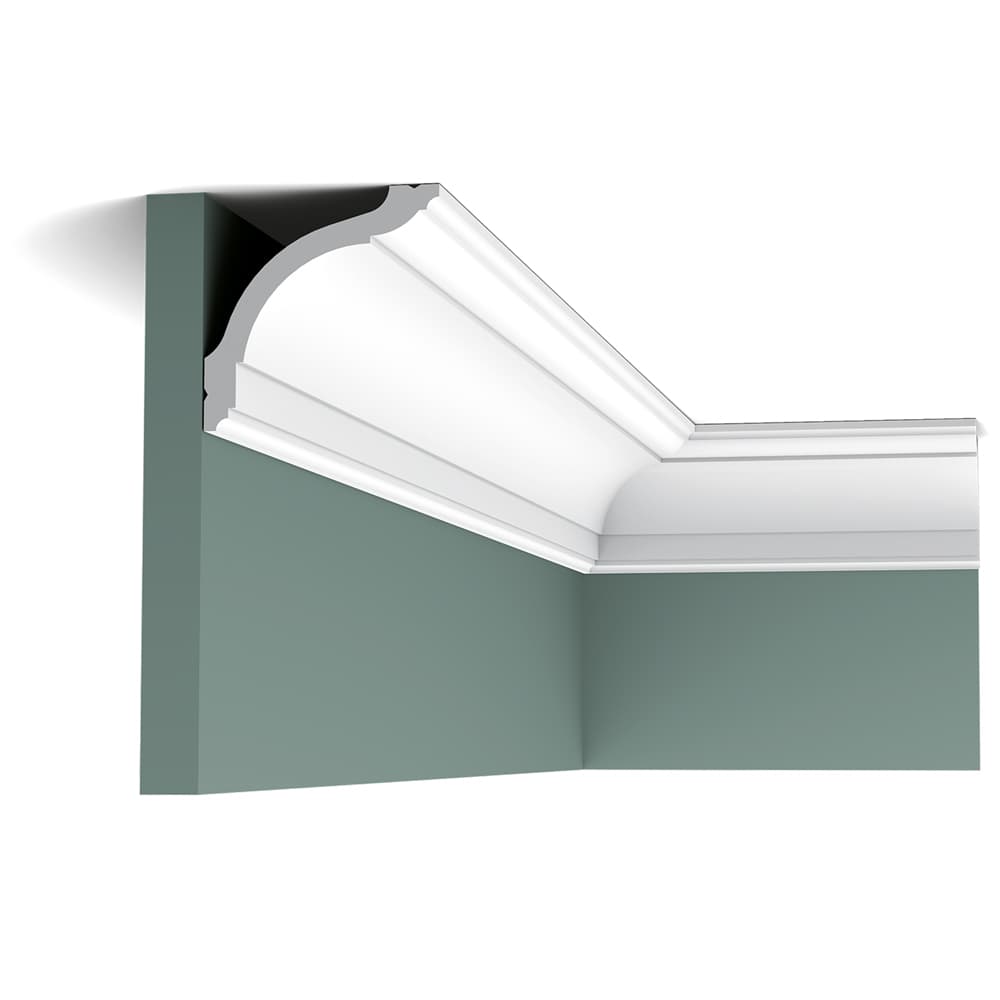 Плинтус из дюрополимера Orac Decor потолочный карниз CX127 2000x94x94