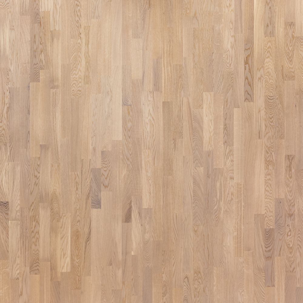 Паркетная доска PolarWood ДУБ УЮТ БЕЛЫЙ МАТОВЫЙ ЛАК 14x188x2266 3П (3,41 м2)