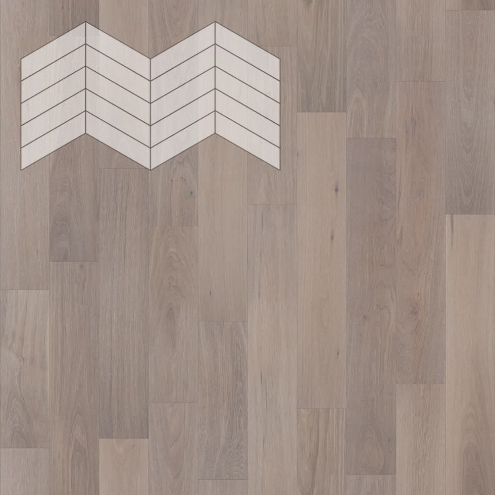 Паркет Елка Французская Lab Arte Chevron Дуб Селект Шарм лак 400/328х125х14/3/60°